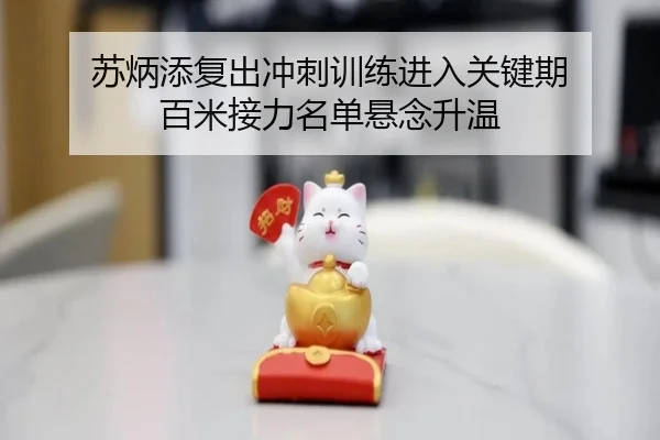苏炳添复出冲刺训练进入关键期 百米接力名单悬念升温